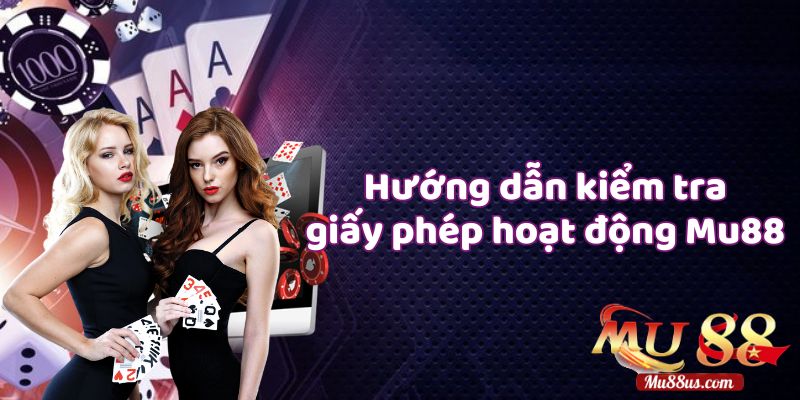 Hướng Dẫn Kiểm Tra Giấy Phép Trực Tiếp Từ Trang Chủ Mu88