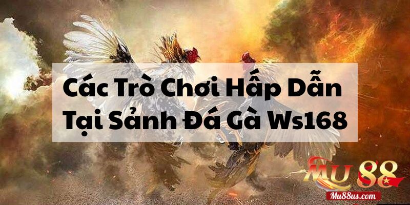 Các Trò Chơi Hấp Dẫn Tại Sảnh Đá Gà Ws168 Của Mu88